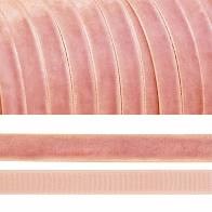 Лента бархатная, цвет № 67-розовая вата.Ширина 20 мм  (1метр) - фото 17724