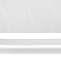 Лента бархатная, цвет № 01-белый.Ширина 10 мм  (1метр) - фото 17742