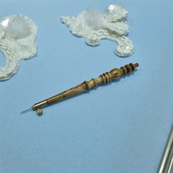 Люневильский крючок "Барокко", с иглой № 70 - Орех - фото 17988