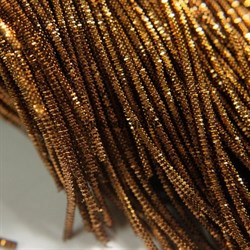 Граненный трунцал, 1 мм,  Римская бронза - фото 7797
