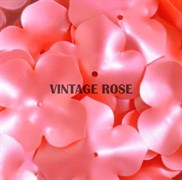 Пайетки фантазийные 25 мм, Nandita #5145, Розовый цветок, Индия