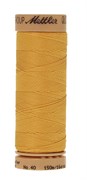 Нитка для Люневильской вышивки вощеная METTLER EXTRA STARK Жёлтая 150 метров
