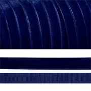 Лента бархатная, цвет № 83-св.синий.Ширина 20 мм  (1метр)