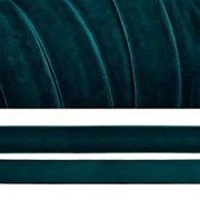 Лента бархатная, цвет № 39-тём.зелёный.Ширина 20 мм  (1метр)