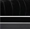 Лента бархатная, цвет № 03-черный,ширина10-38 мм  (1метр) - фото 17720