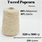 Бобинная пряжа - Tweed Popcorn -Меринос и Шелк - 250 гр - фото 18908